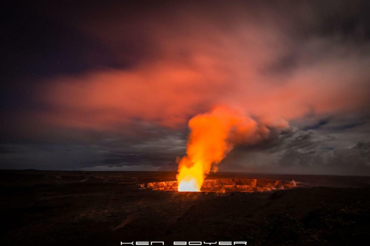 'Ama'U Lani Cottage Volcano Buitenkant foto